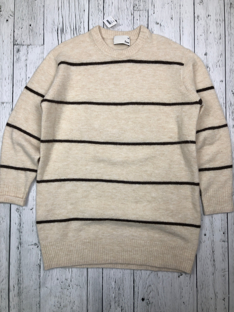 Aritzia Wilfred/Free beige brown sweater - Hers S