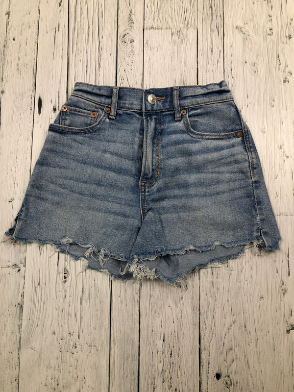 American Eagle blue denim shorts - Hers XXS/00