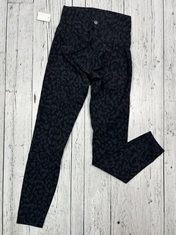 lululemon black pattern leggings - Hers 4