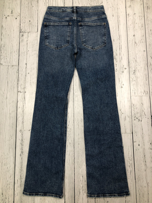 Gap 90s loose flare mid rise blue jeans - Hers XS/00