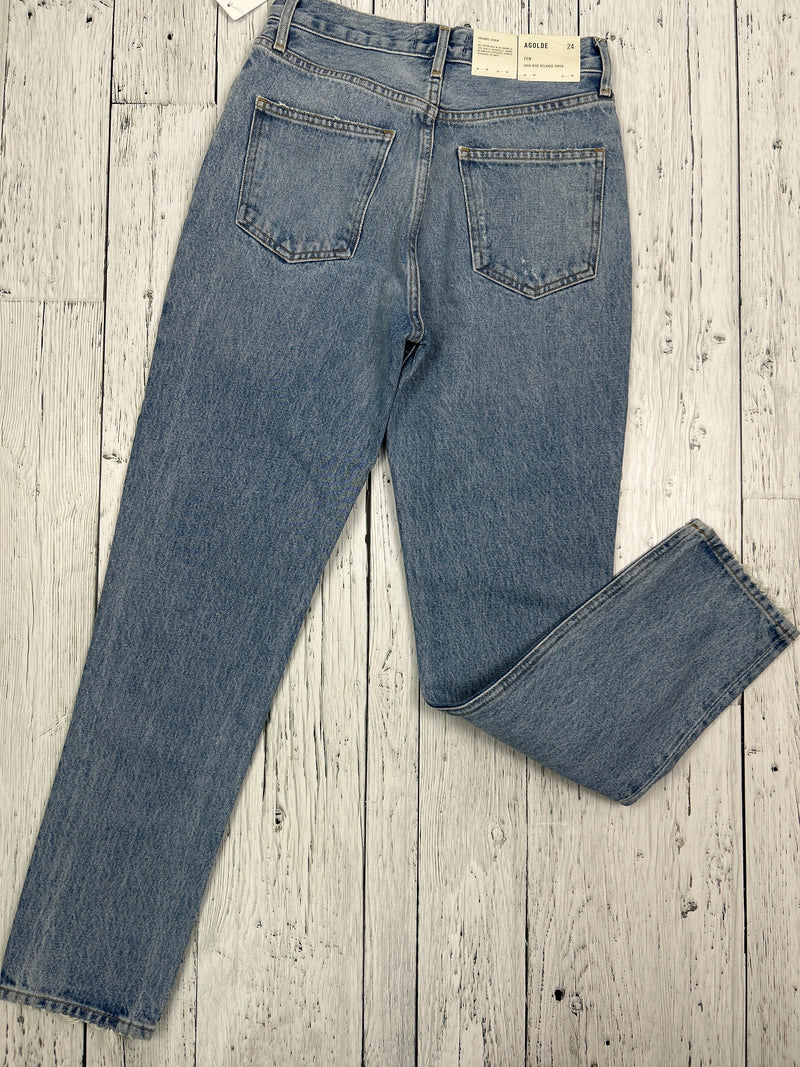 Agolde high rise relaxed taper jeans - Hers XS/24
