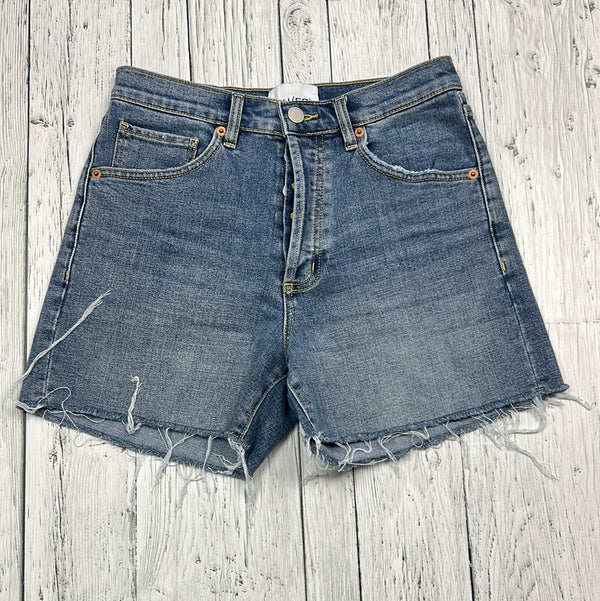 Du/er blue jean shorts - Hers S/26