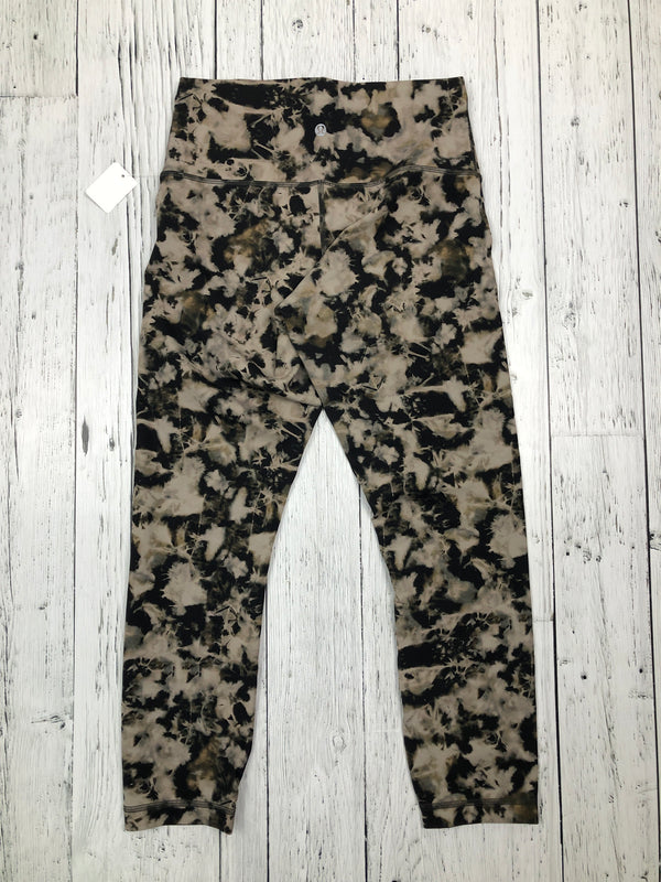 lululemon brown black leggings - Hers 8