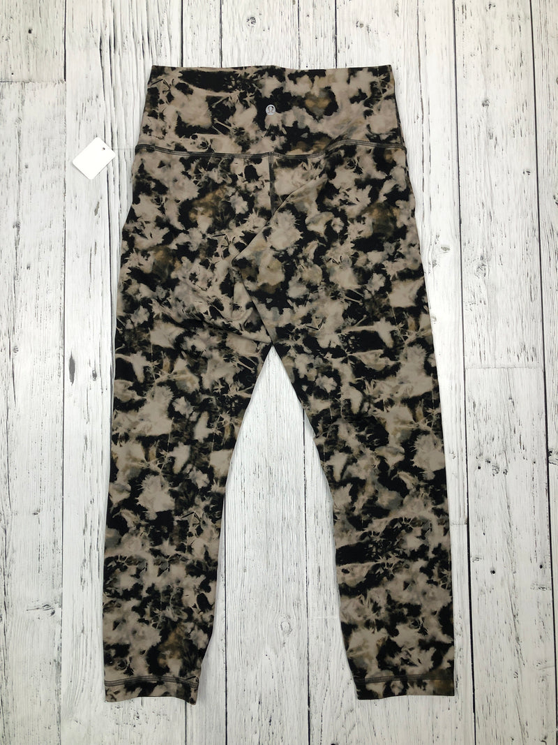 lululemon brown black leggings - Hers 8