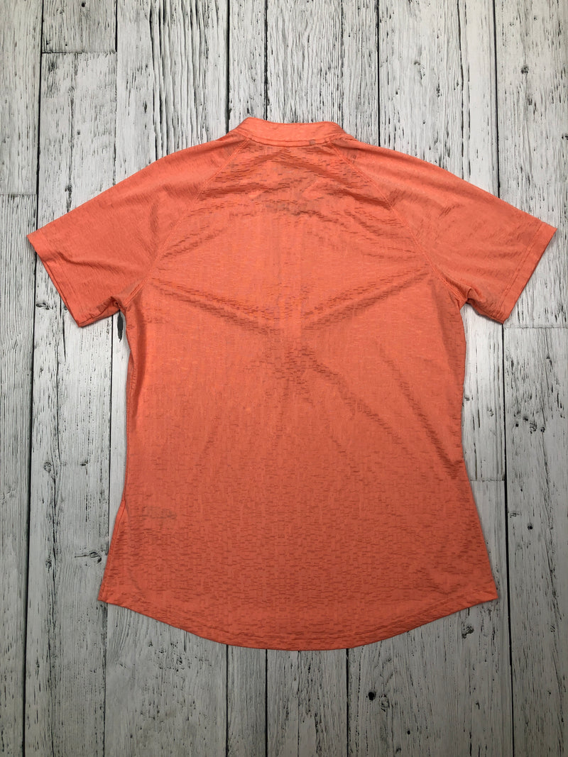 Adidas golf orange shirt - Hers M