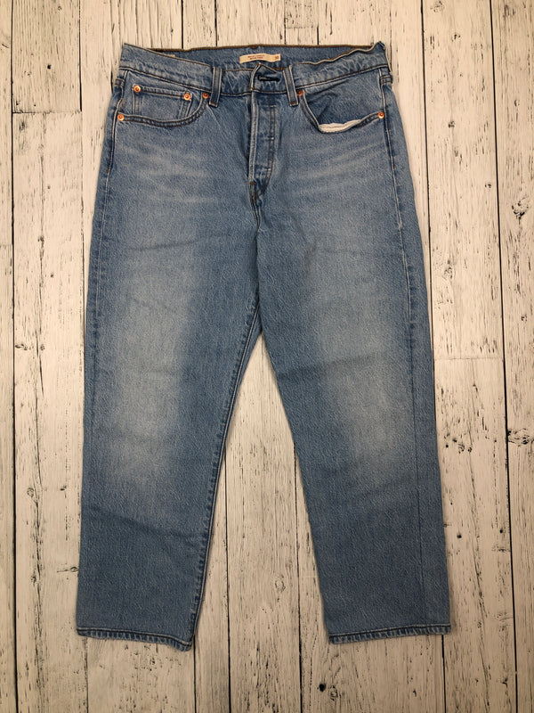 Levi’s blue wedgie straight jeans - Hers M/30