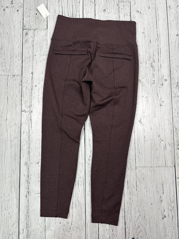 Athleta purple delancy textured tight - Hers S