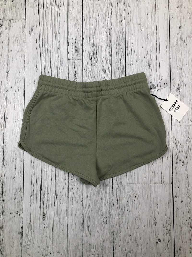 Sunday best green shorts - Hers M