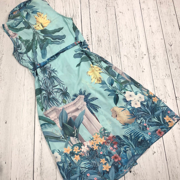 Axara blue floral dress - Hers S