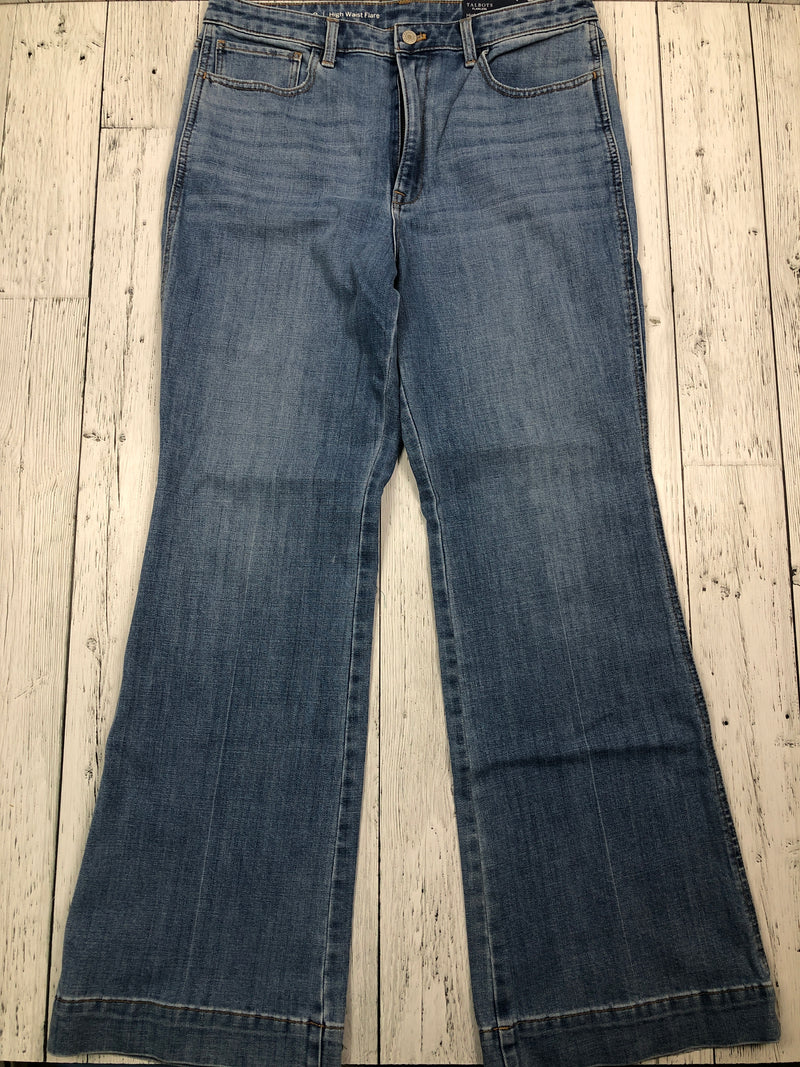 Talbots blue high waist flare jeans - Hers L/12