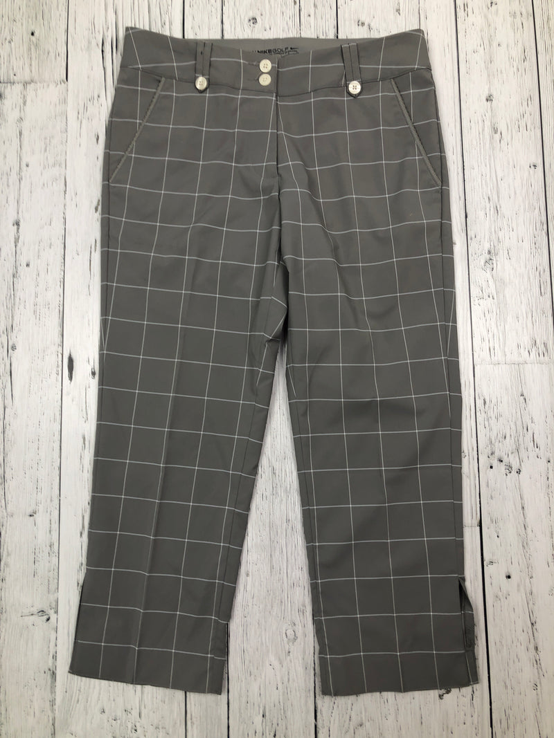 Nike golf grey patterned pants - Hers S/4