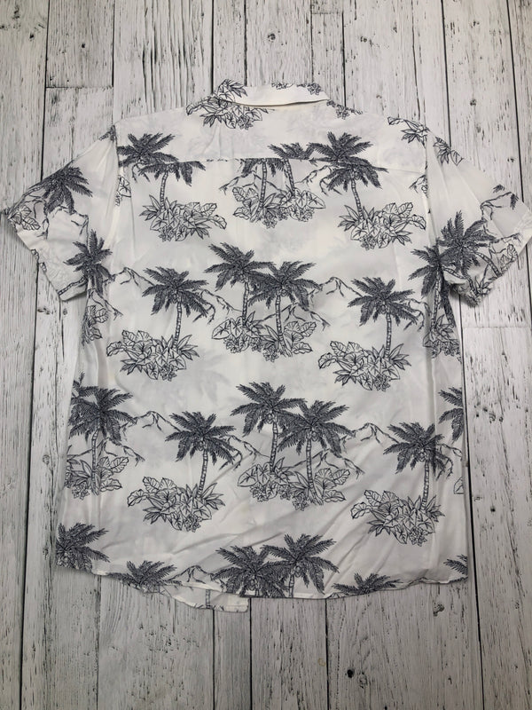 American Eagle white patterned shirt - His M