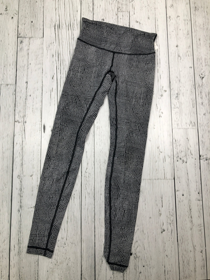 lululemon black and white leggings - Hers 4