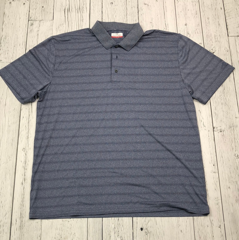 Grand slam grey patterned golf shirt - His XL