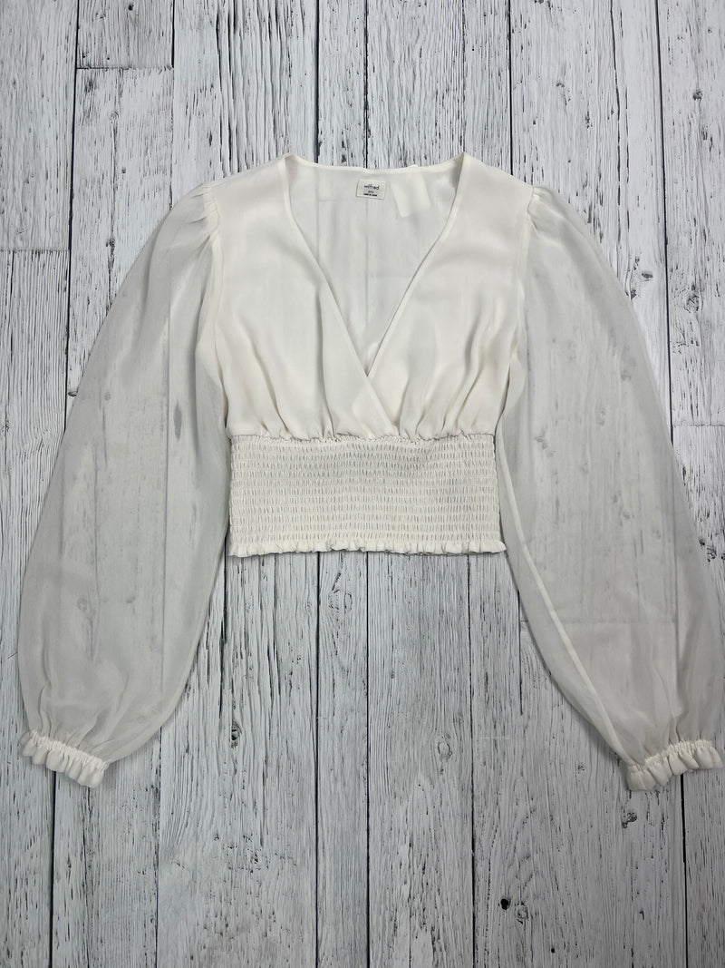 Wilfred Aritzia white long sleeve shirt - Hers XXS