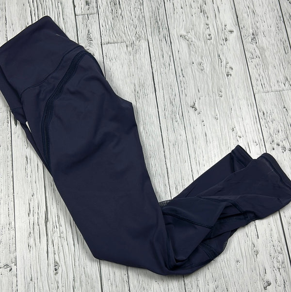 lululemon navy blue mesh leggings - Hers 6
