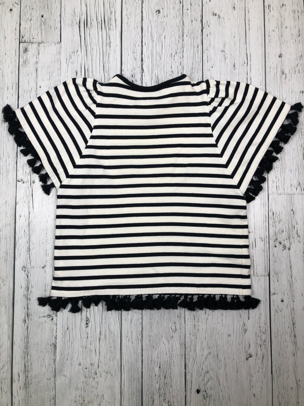 Broome Street black white striped shirt - Hers XS