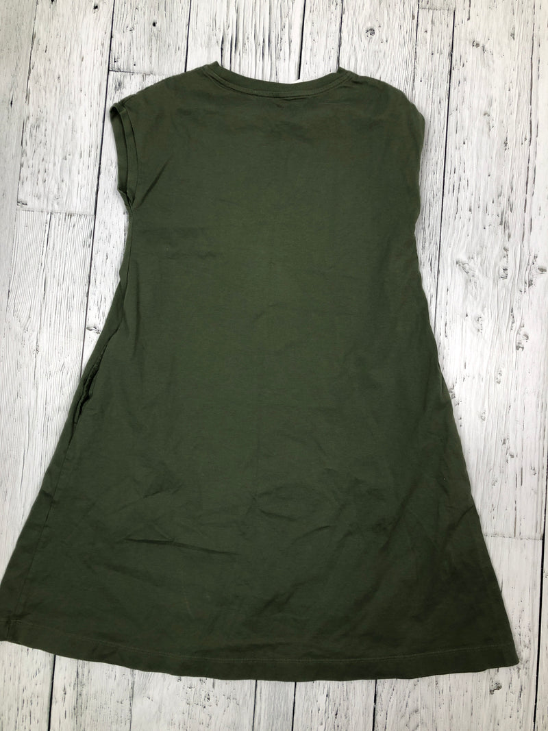 Uniqlo green dress with pockets - Girls 10
