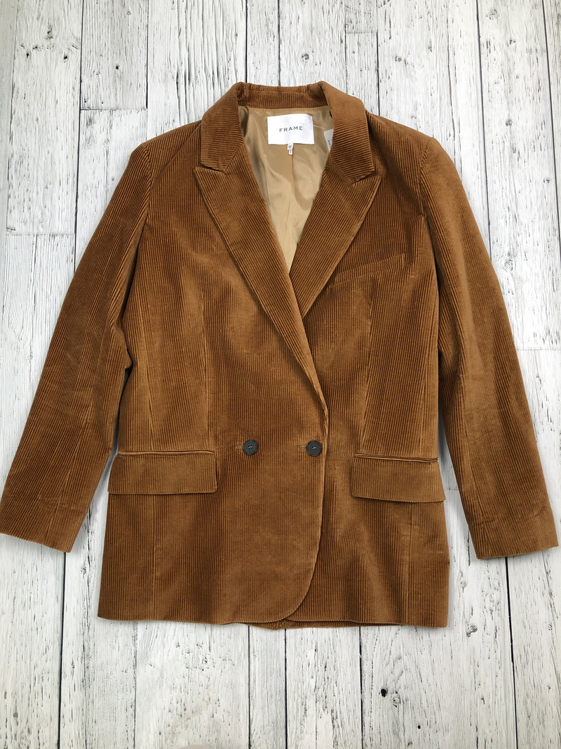 Frame brown corduroy blazer - Hers XS