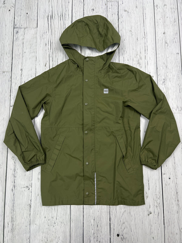 MEC green rain jacket - Either 8