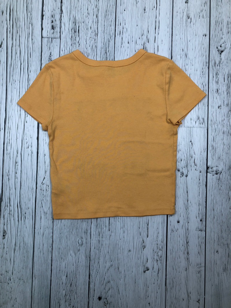 American eagle orange graphic crop top - Hers M