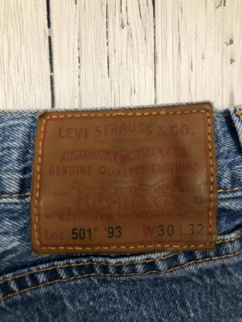 Levi’s blue straight jeans - Hers M/(30x32)