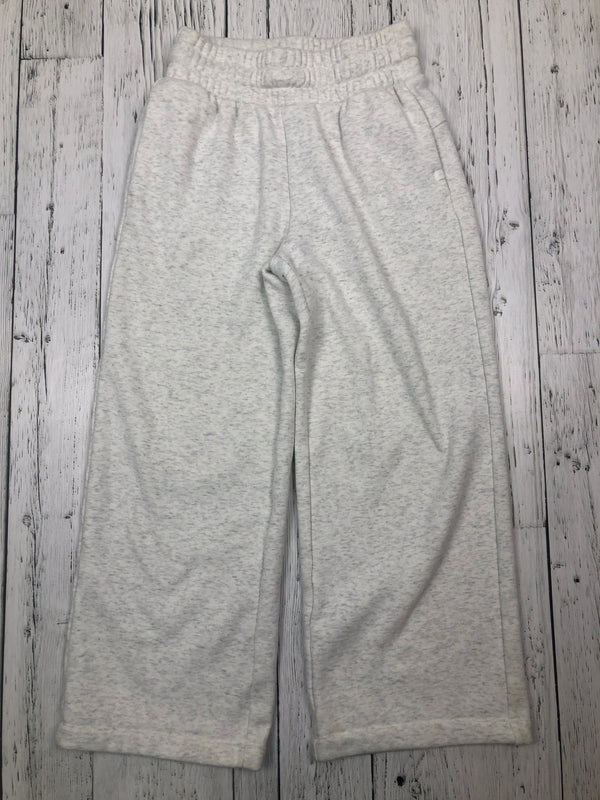 Athleta Girl grey wide leg sweatpants - Girls 8