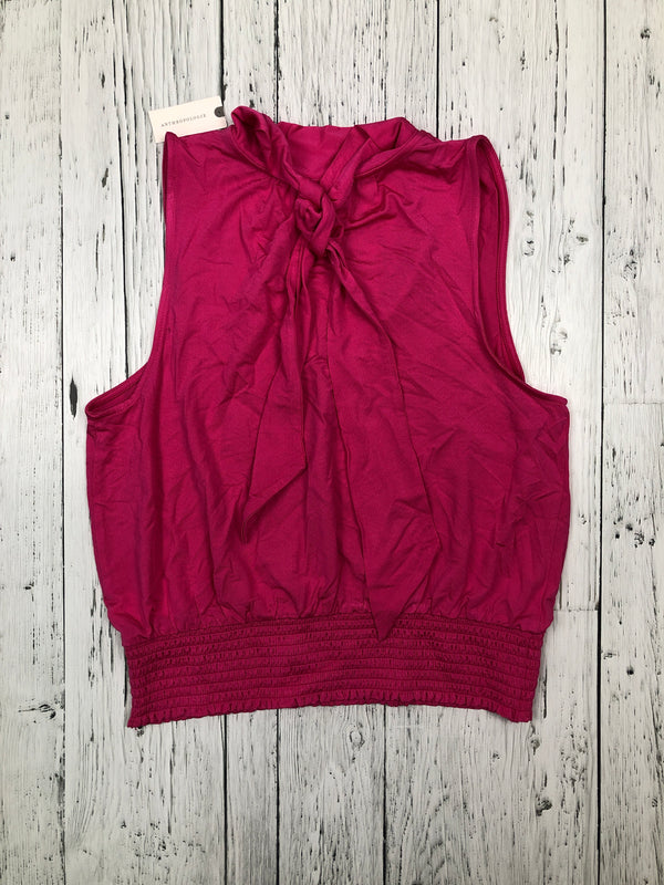 Anthropologie pink top - Hers M