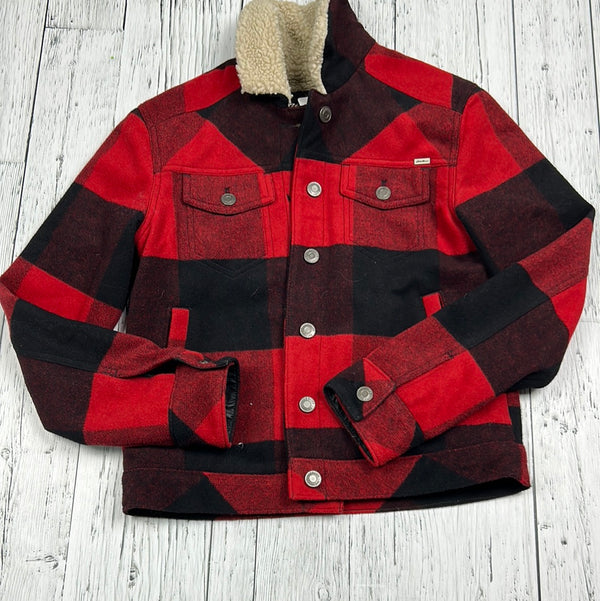 Eddie Bauer plaid jacket - Hers XS