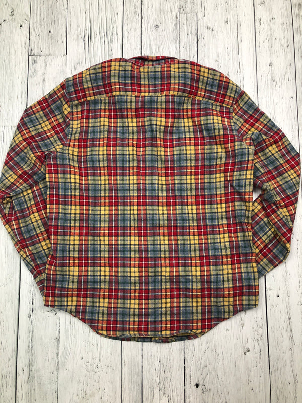 Abercrombie&Fitch red yellow plaid flannel - His M