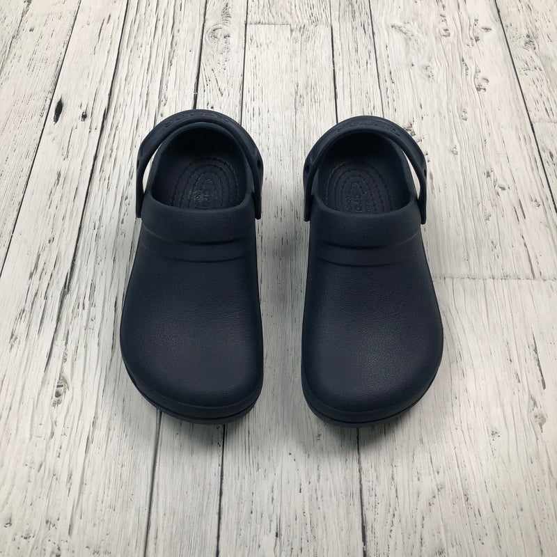 Crocs Navy Shoes - Hers 9/His 7