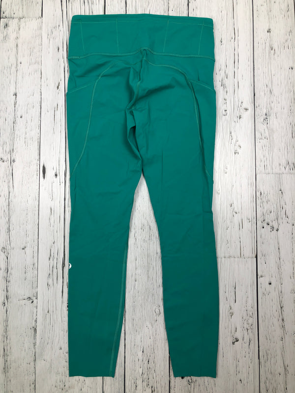 lululemon green leggings - Hers M/8
