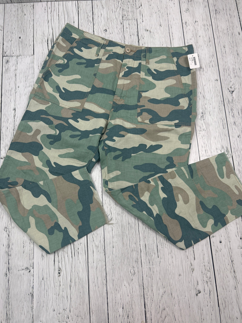 Mother camo the shaker chop crop pants - Hers L/31