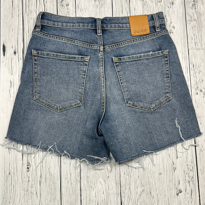 Du/er blue jean shorts - Hers S/26