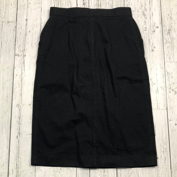 Wilfred Aritzia black denim skirt - Hers S/6