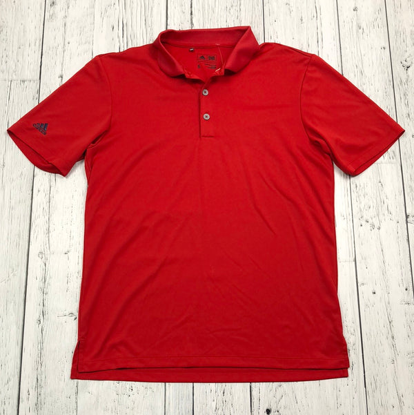 Adidas gold red shirt - His S
