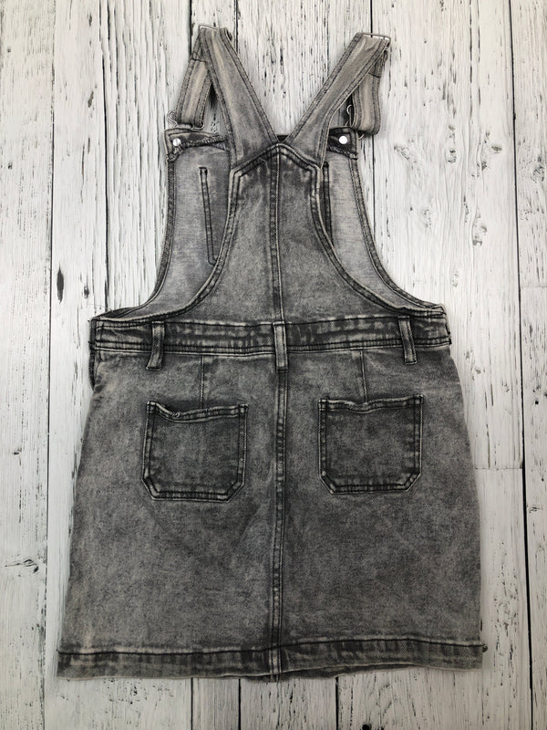 Art Class grey denim skirt overalls - Girls 10