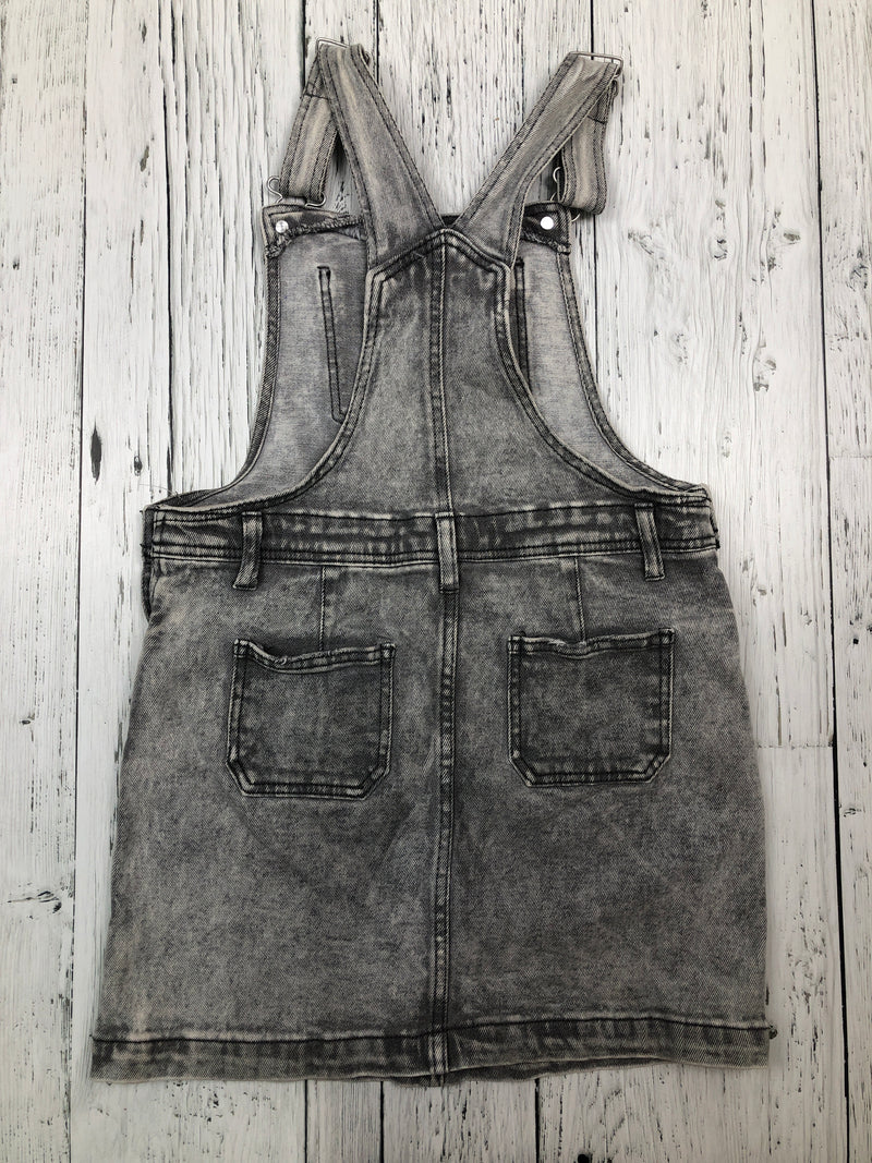 Art Class grey denim skirt overalls - Girls 10