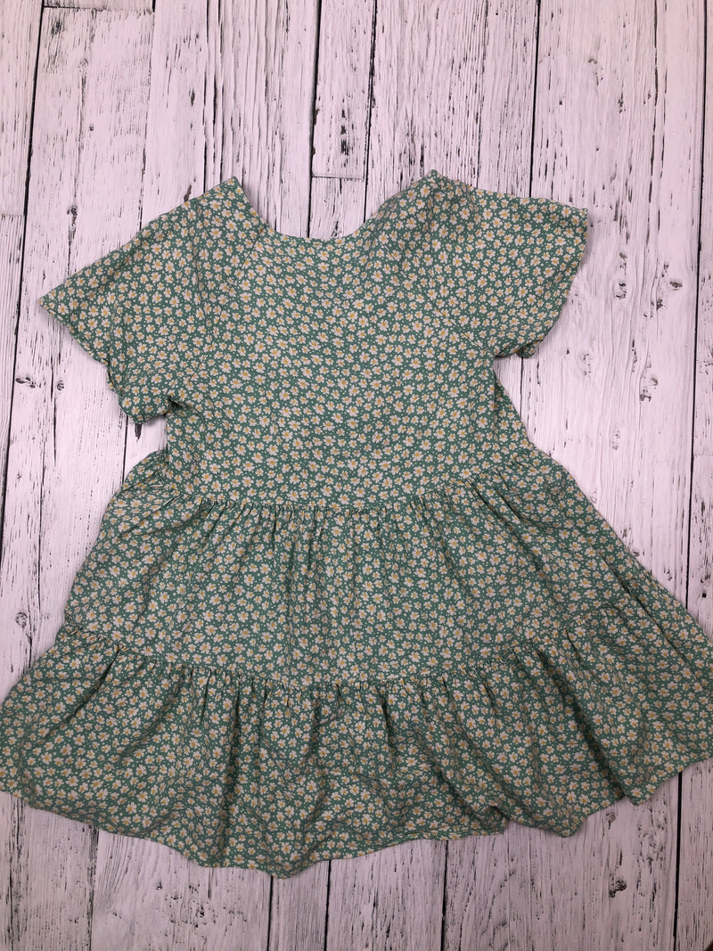 Zara green floral dress - Girls 7 SproutzUturn Zara green floral dress - Girls 7 SproutzUturn