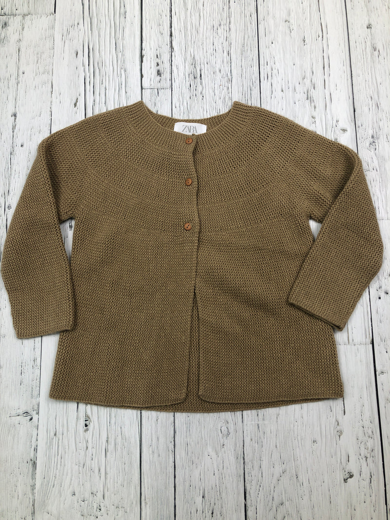 Zara brown knitted sweater - Girls 8