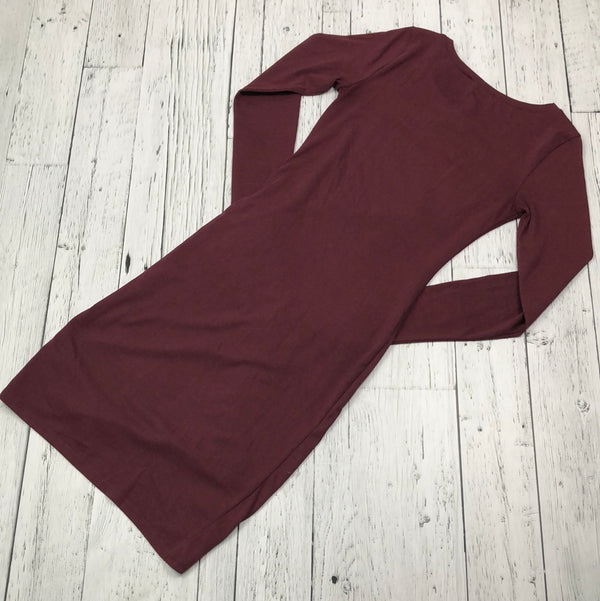 Leith burgundy dress - Hers XS