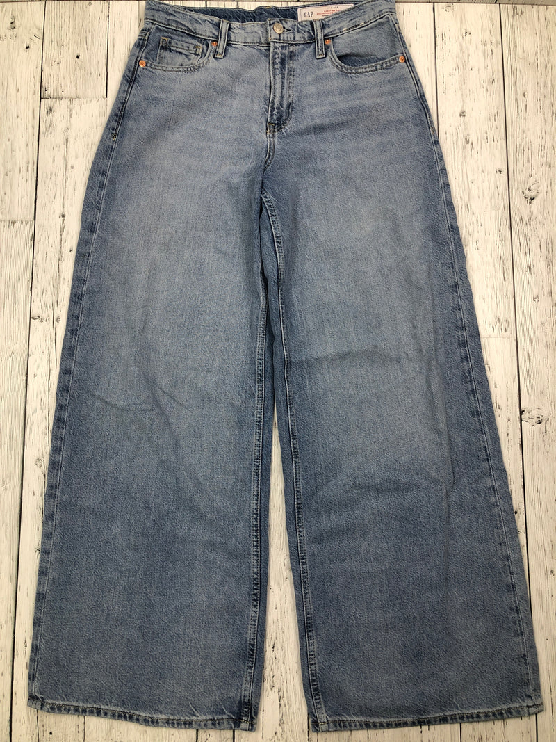 Gap blue baggy mid rise jeans - Hers S/27