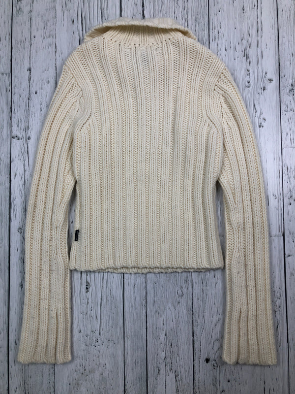 Abercrombie&Fitch white knitted sweater - Hers L