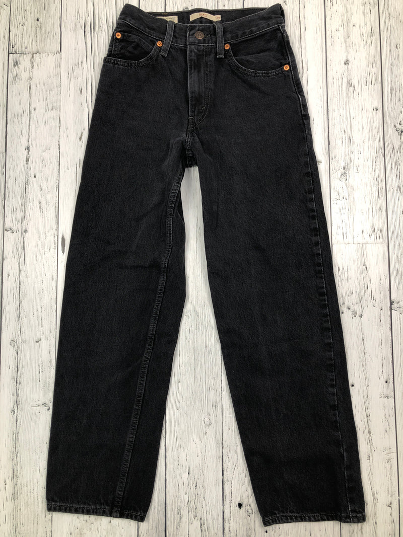 Levi’s dad black jeans - Hers XS/24