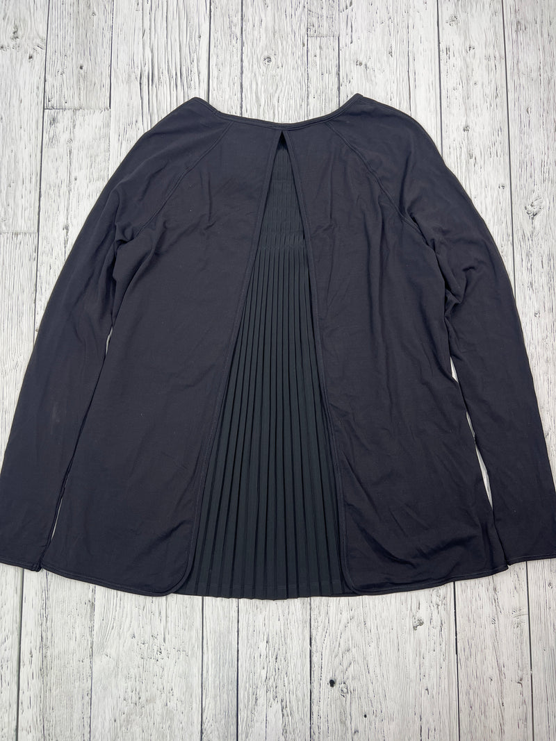 lululemon black long sleeve shirt - Hers L/12