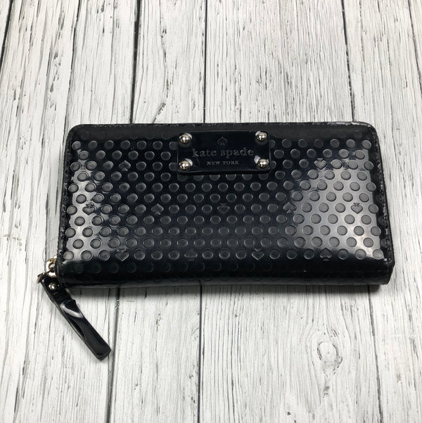 Kate Spade Black Polka Dot Wallet