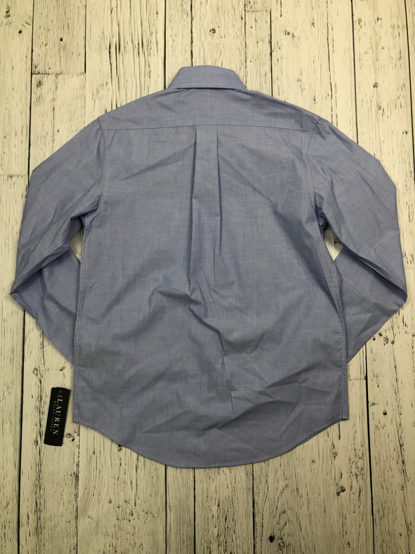 Ralph Lauren blue button up shirt - Boys 16