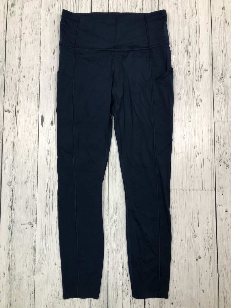 lululemon navy blue leggings - Hers S/6