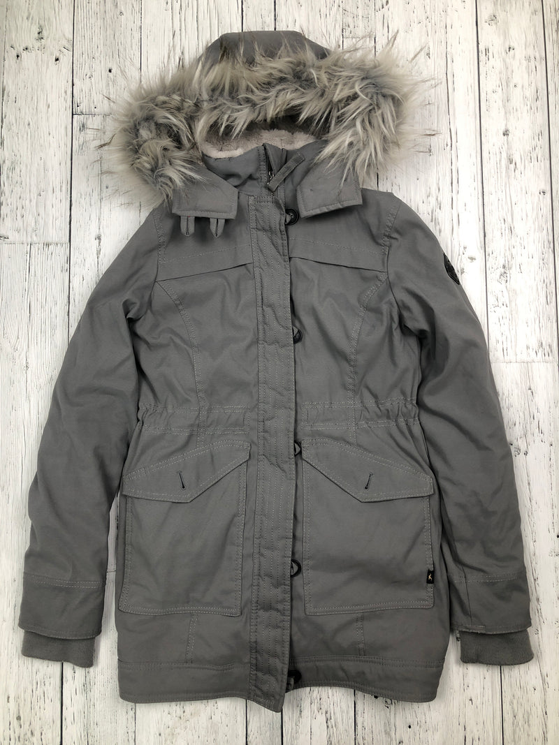 Hollister grey winter jacket - Hers S