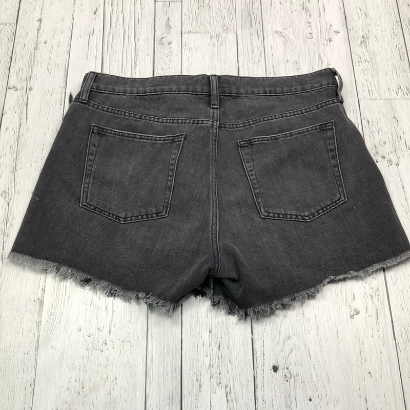 Gap black denim shorts - Hers L/14/32